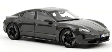 187654 Porsche Taycan Turbo S 2024 Slate Grey Neo 1:18
